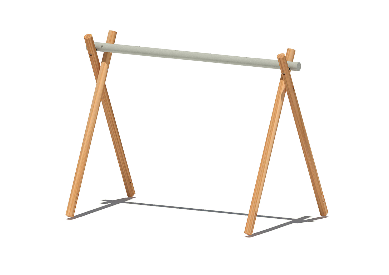 Ersatz-Holzbau mit Querrohr für Schaukel 5120, Maier Spielplatzgeräte
