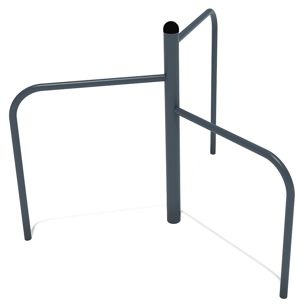 Calisthenics Liegestütz- und Ruderstation Ansicht 4