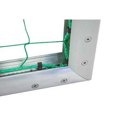 Sport-Thieme Mini-Fussballtor „Professional Kompakt“, Alu-Naturblank Ansicht 3