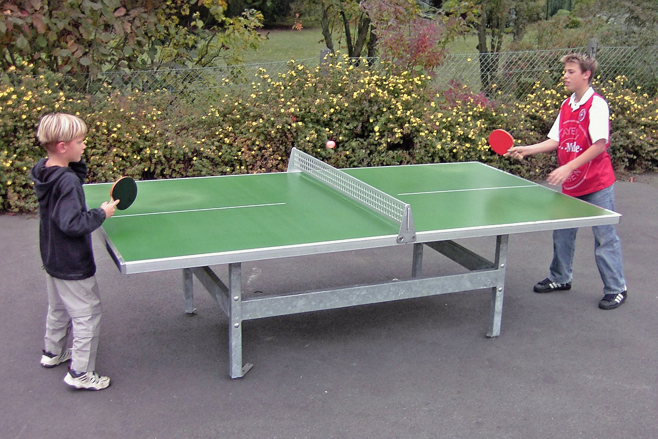 Tischtennisplatte Pause - Ansicht 2