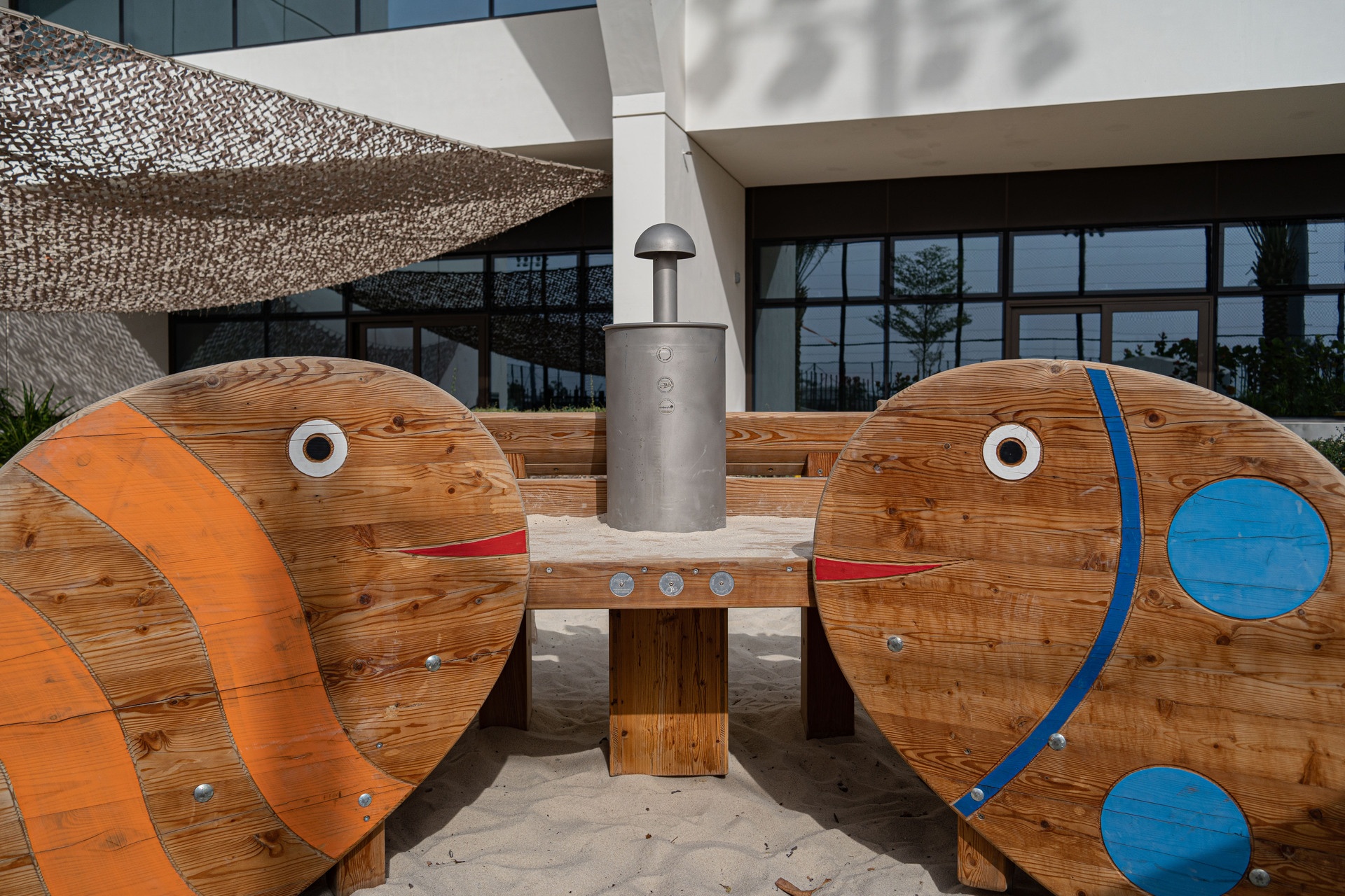 Wasserspielanlage \"Kleine Fische\" Ansicht 3