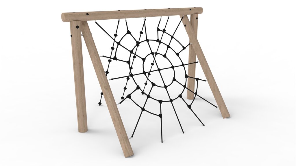 Schaukelgestell mit Netz und Seil, Norna