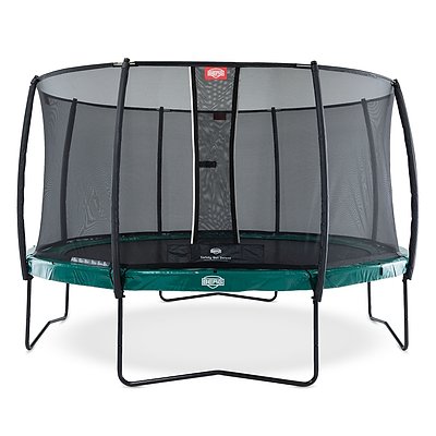 Berg Trampolin „Elite“ mit Sicherheitsnetz Deluxe