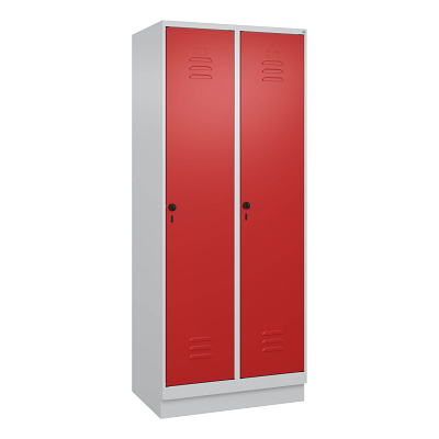 C+P Garderobenschrank „Classic Plus“, Abteilbreite 40 cm, mit Sockel, Sport-Thieme