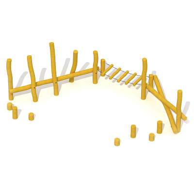 Eco-Play Balancierpfad „Dschungelpfad“, Sport-Thieme