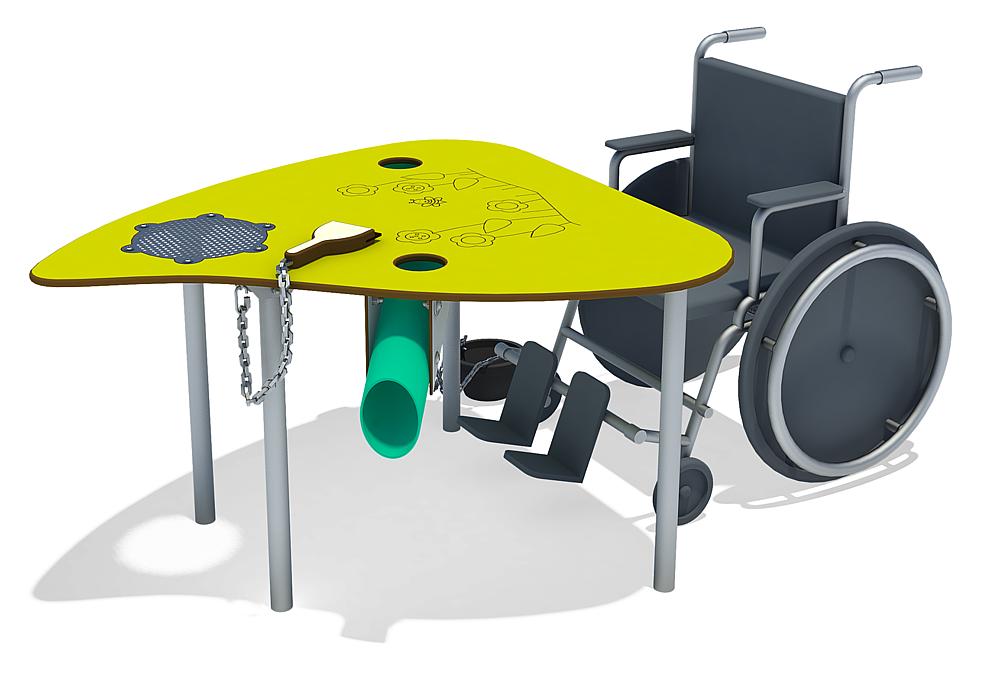 Unterfahrbarer Sandspieltisch Ava Ansicht 6