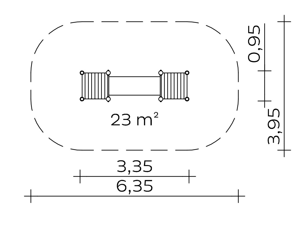 Tunnelbrücke Ansicht 3