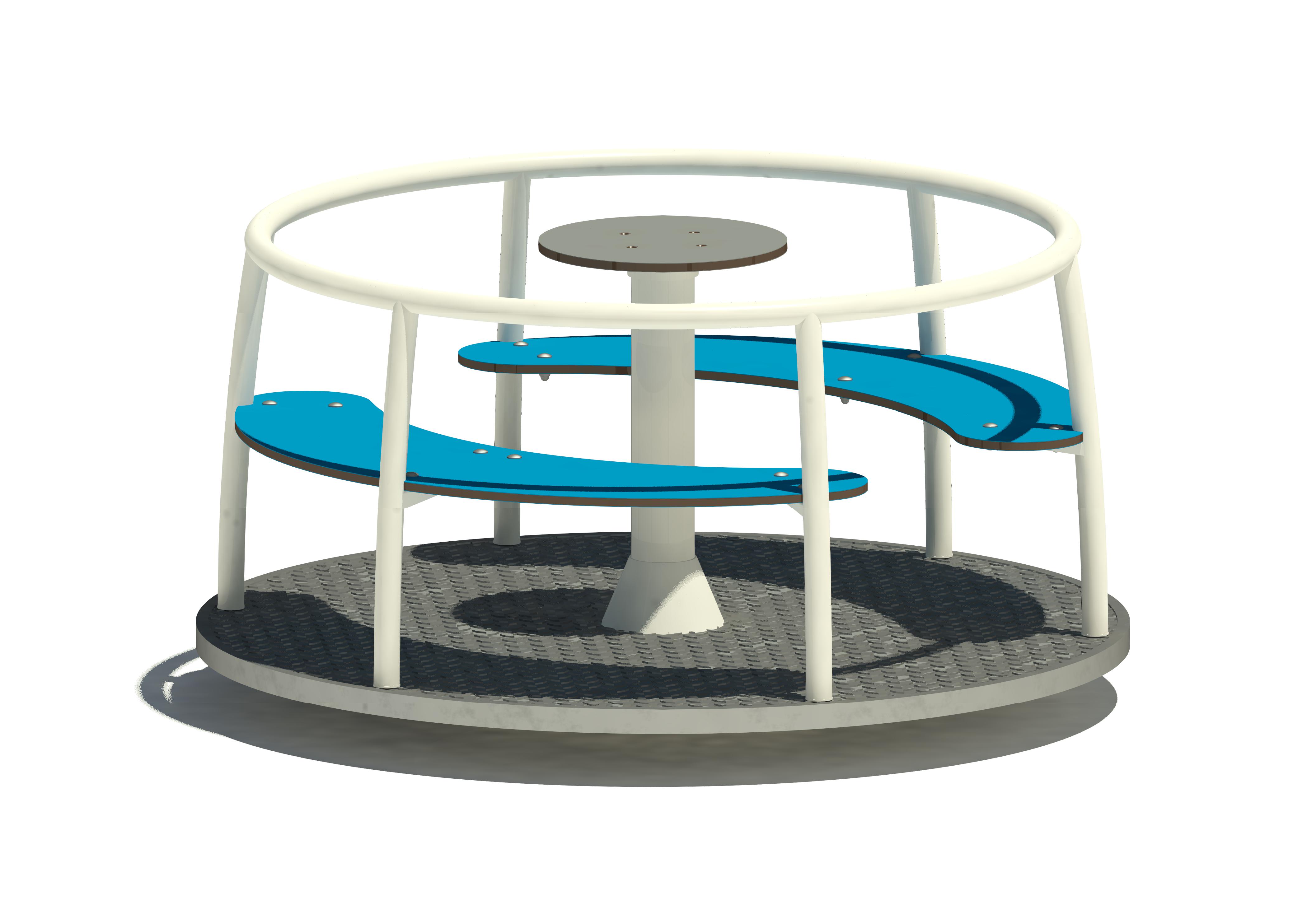 Sitzkarussell Helios 30115, Ø 150 cm, Maier Spielplatzgeräte