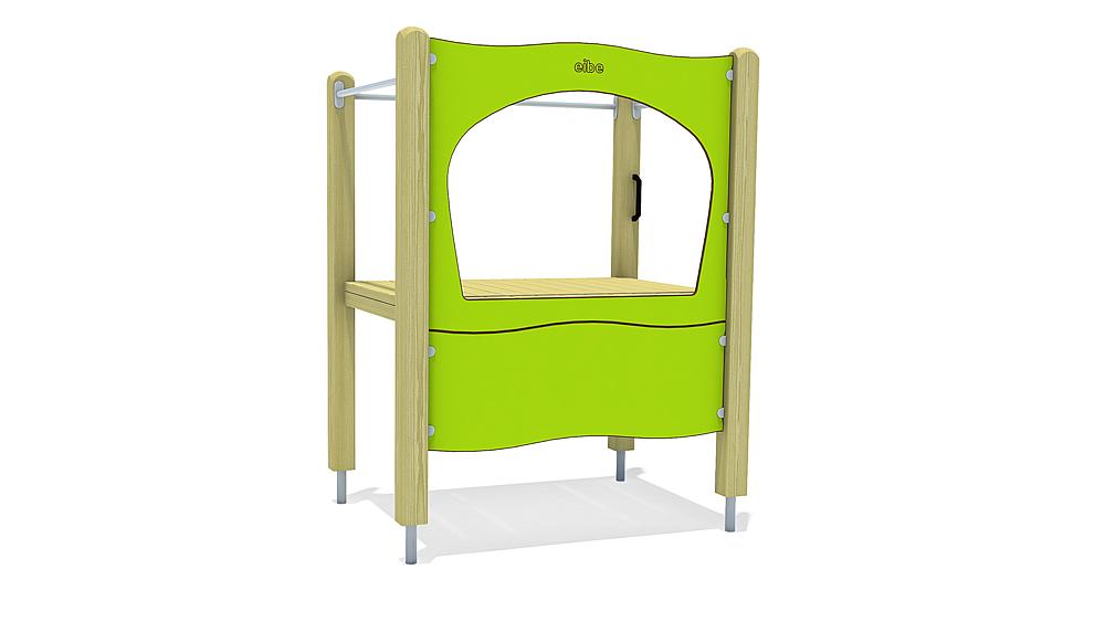 Rutschenpodest für Anbaurutsche breit PH 95 cm, eibe