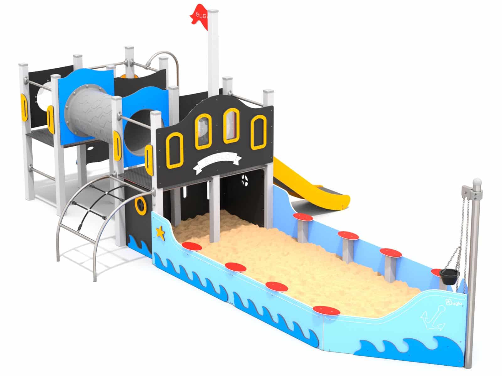 Spielplatzschiff