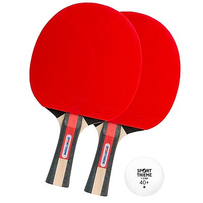Sport-Thieme Tischtennisschläger-Set „Fun“, Sport-Thieme