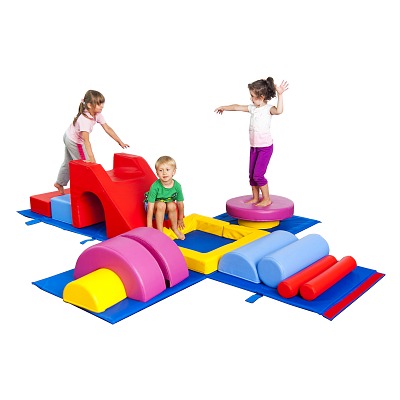 Schaumstoffbausteine-Set „Gymnastik-Box“, Sport-Thieme