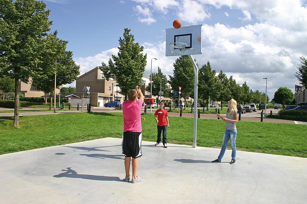 Basketballanlage Robust Ansicht 4
