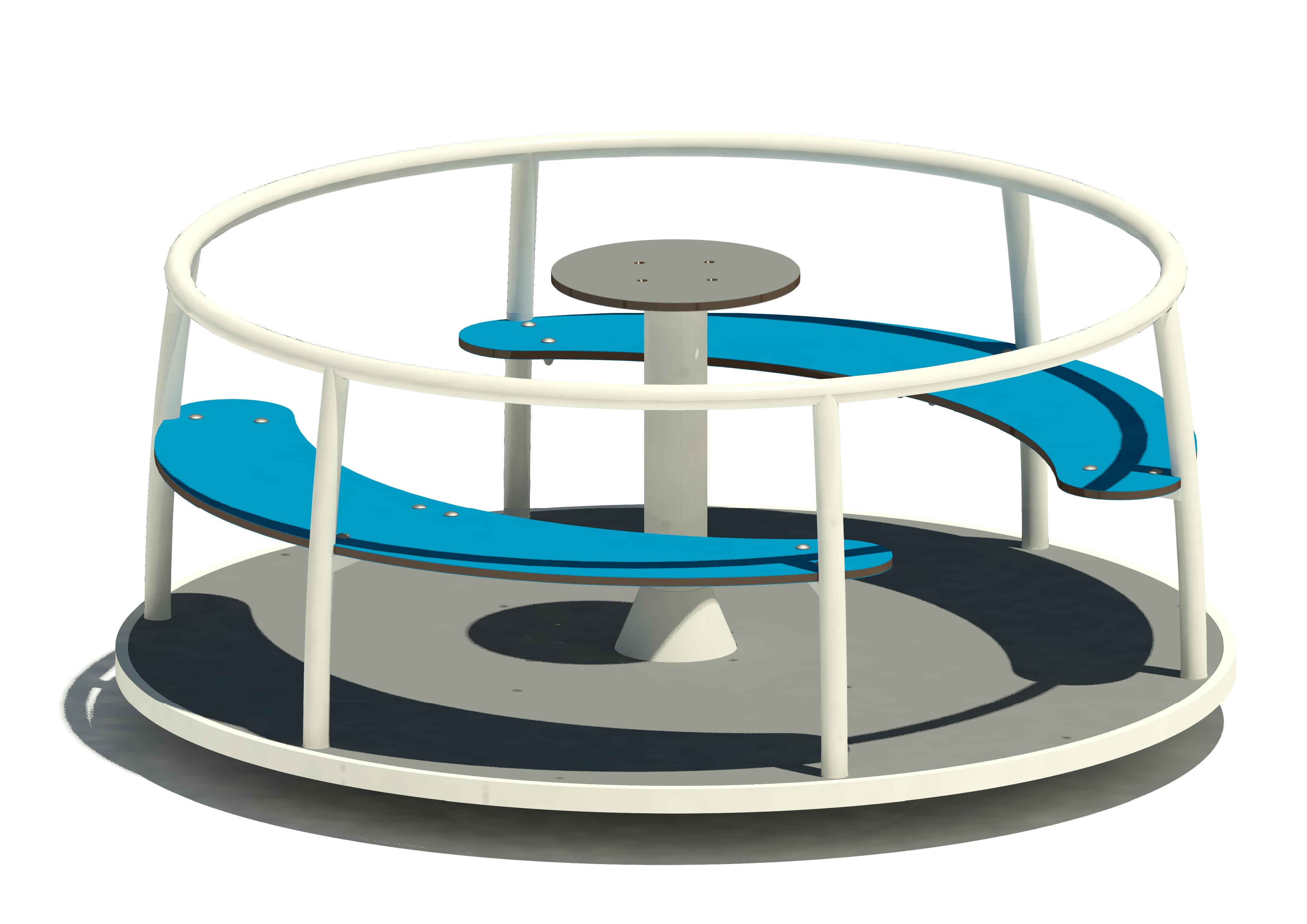 Sitzkarussell Hyperion 30120, Ø 180 cm, Maier Spielplatzgeräte