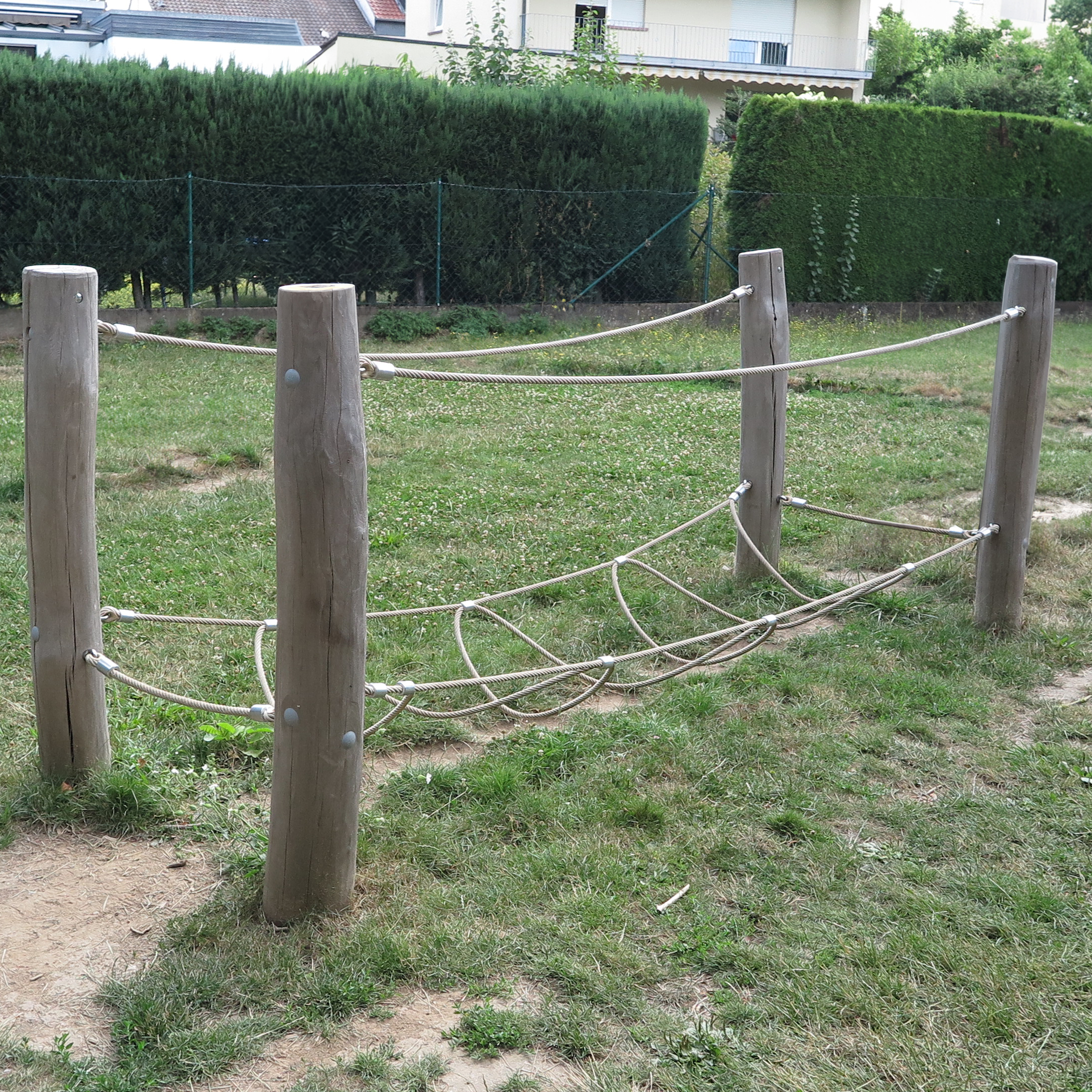 Schlangenseilbrücke 3m Ansicht 2