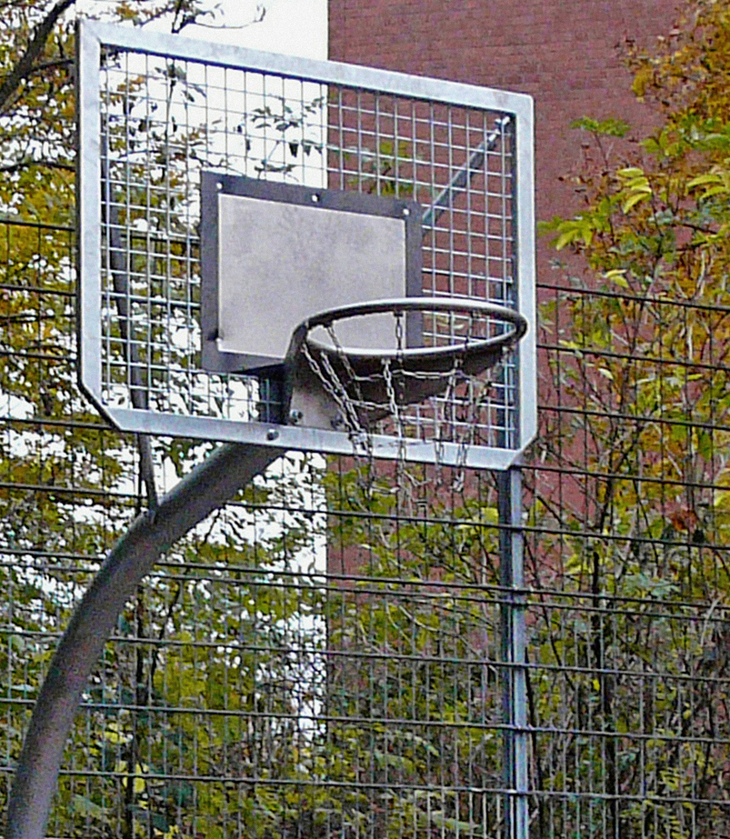 Basketball-Anlage Gitterrost -