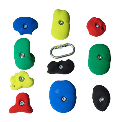Sport-Thieme Kletterwand für Sprossenwand inkl. Klettergriff-Set „Leicht“ Ansicht 2