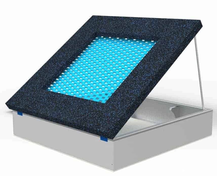 Bodentrampolin – Quad 100 – zu öffnen, Jumpo