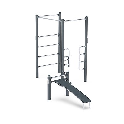 Kompan Outdoor-Fitness-Station „Pro 4“ Ansicht 2