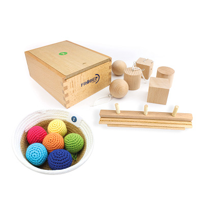 Beleduc Lernspiele-Set „Fröbelbausatz 1“, Sport-Thieme