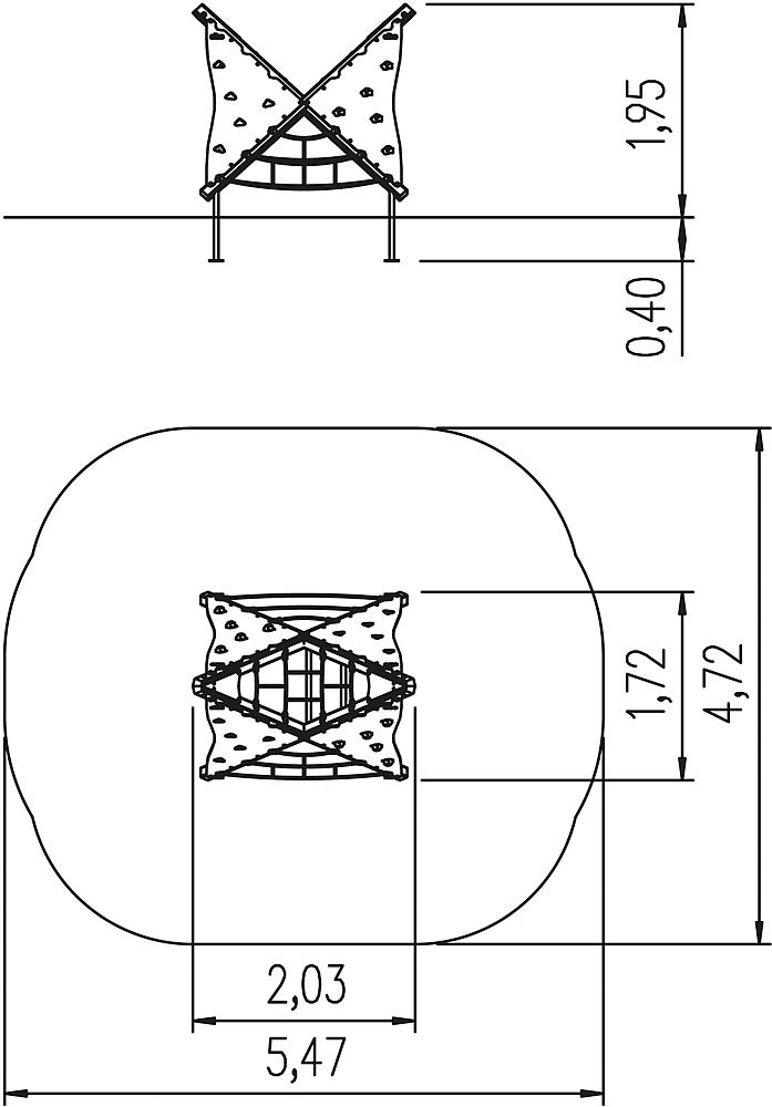 Kletterkombination Lhotse Ansicht 5