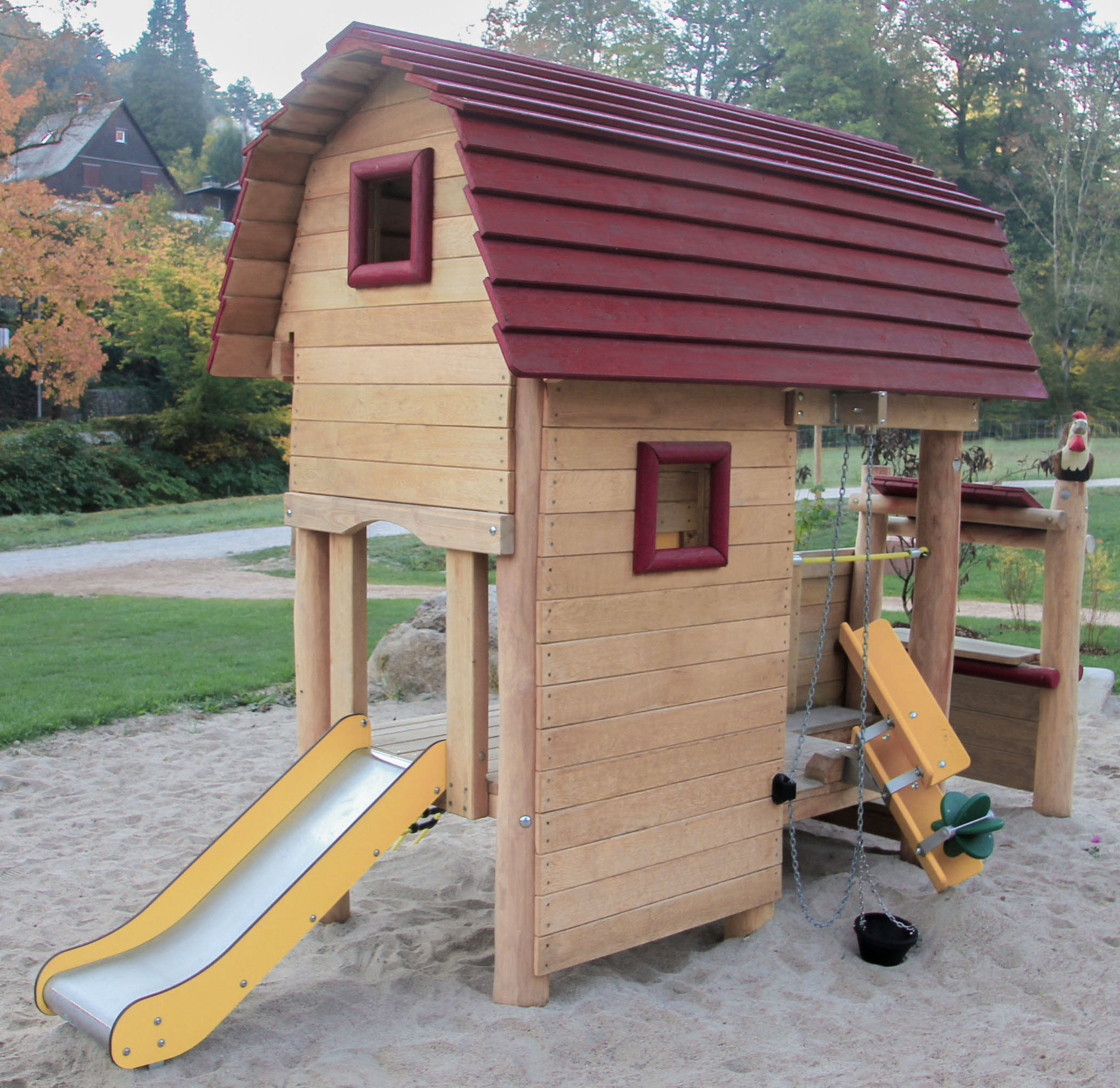 Spielhaus Scheune Ansicht 4