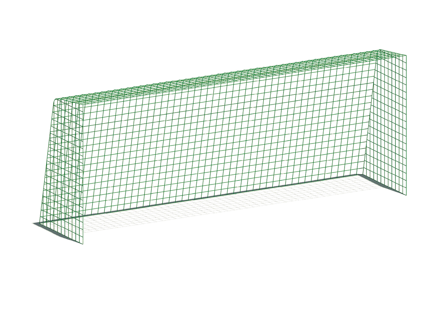 Nylonnetz - für Bolzplatztor 1032, 5 x 2 m, Maier Spielplatzgeräte
