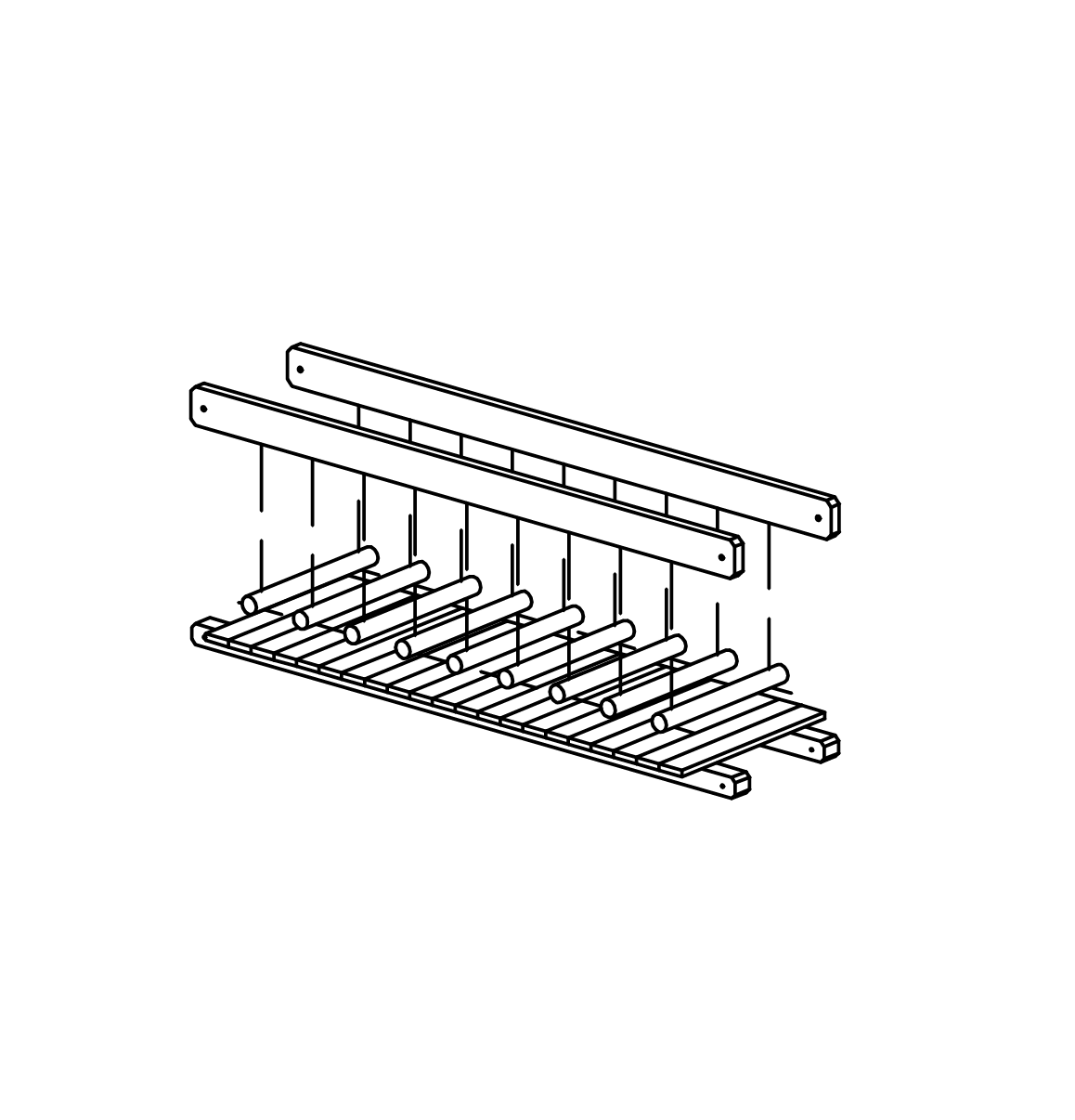 Handlauf und Laufhölzer, Richter Spielgeräte