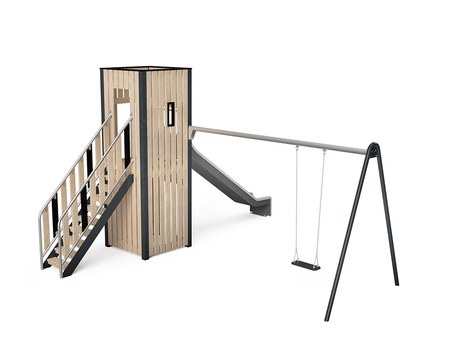 Spielturm-Kombination Jano Ansicht 3