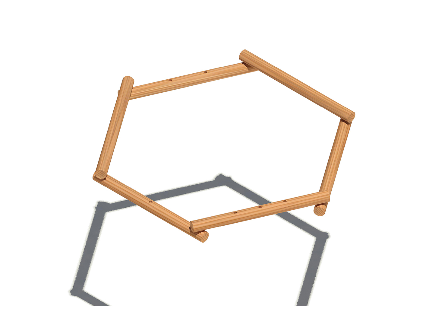 Querbalken-Set - für 6-Eck-Kletteranlagen 630/631