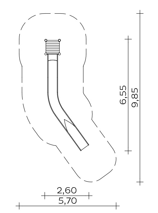 Hangrutsche (2,50) Ansicht 3