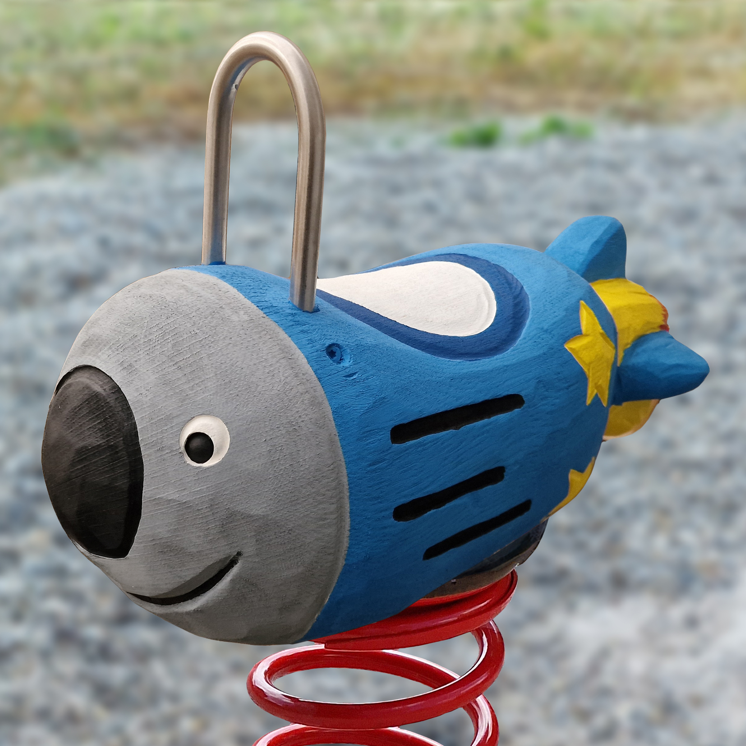Wippgerät Rakete Ansicht 4
