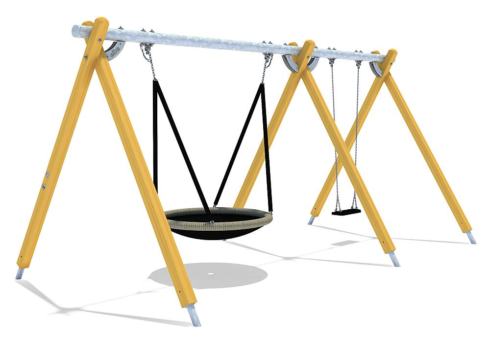 Dreifachschaukel Albatros Ansicht 5