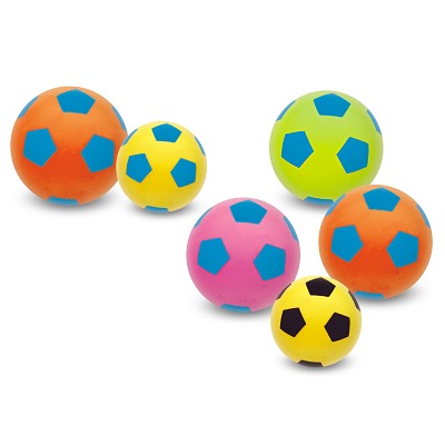 Sport-Thieme Weichschaumbälle-Set „Soft Fussball“