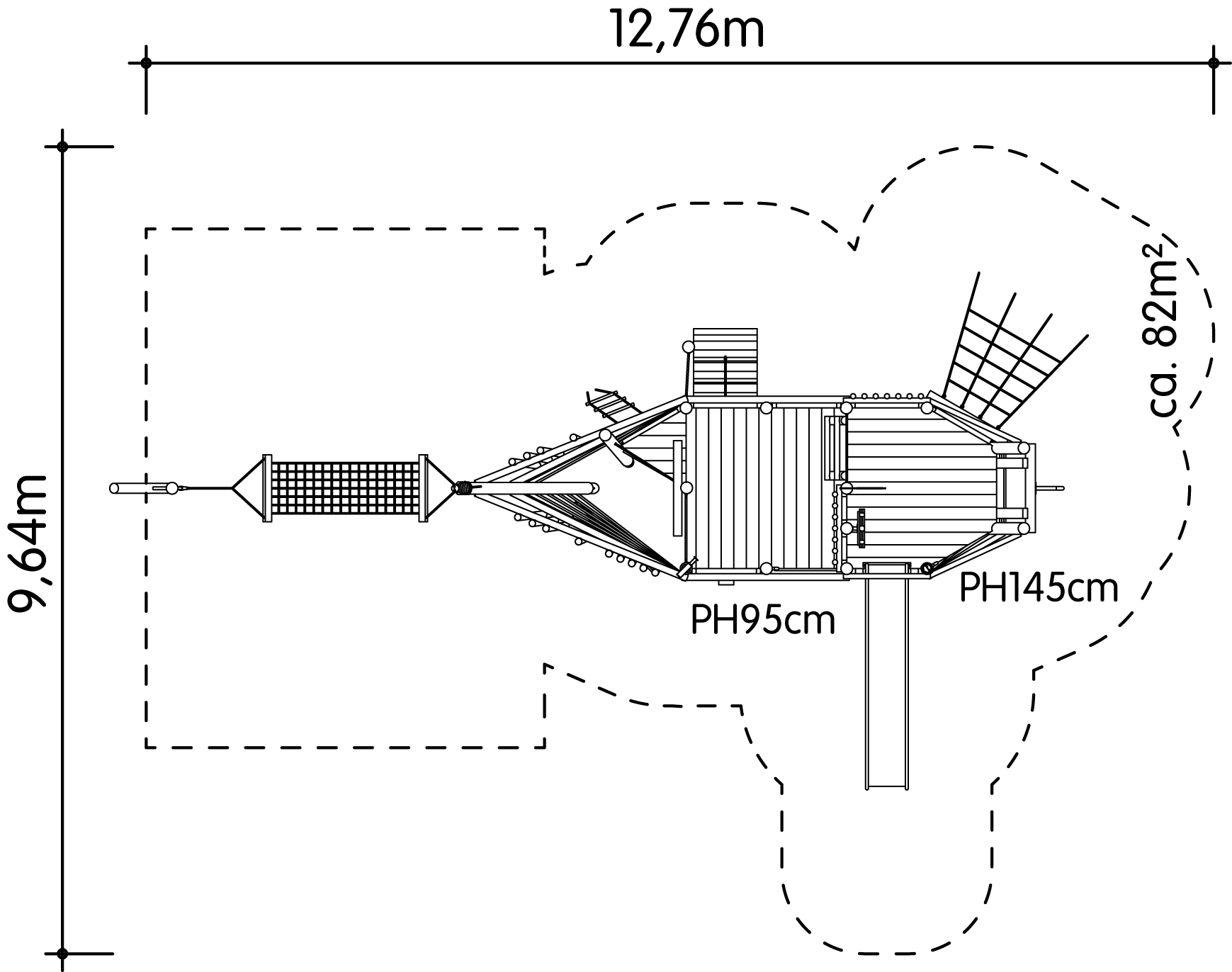 Piratenschiff Hilsbach Ansicht 6