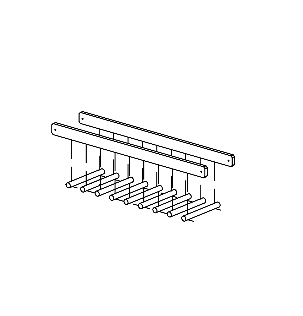 Handlauf und Laufhölzer, Richter Spielgeräte