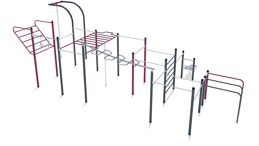 Calisthenics-Anlage Extreme Ansicht 4