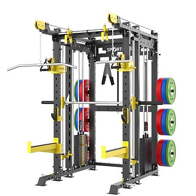Sport-Thieme Cable-Crossover mit Smith Trainer „800“, Sport-Thieme