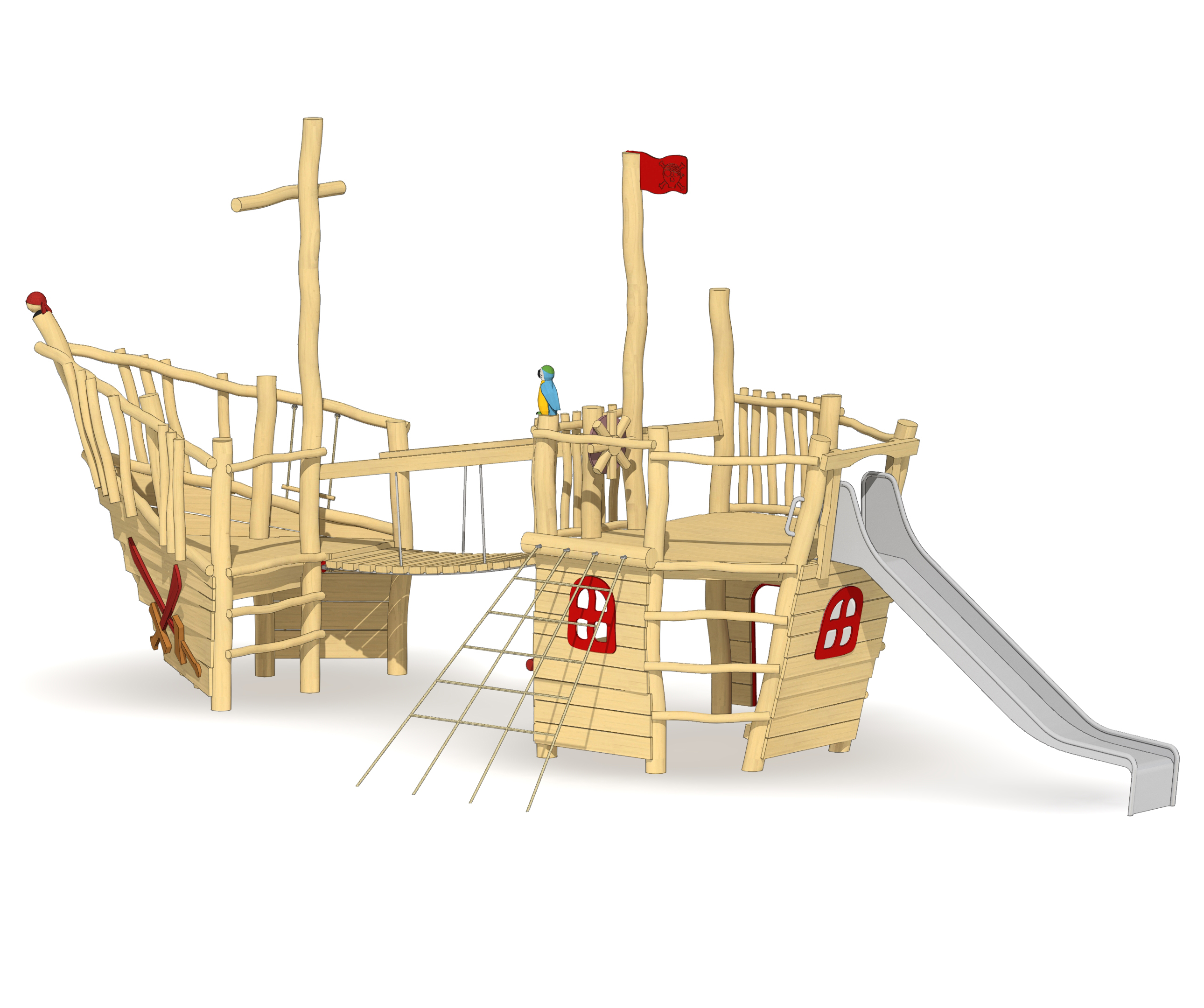 Piratenschiff Haueneberstein Ansicht 4