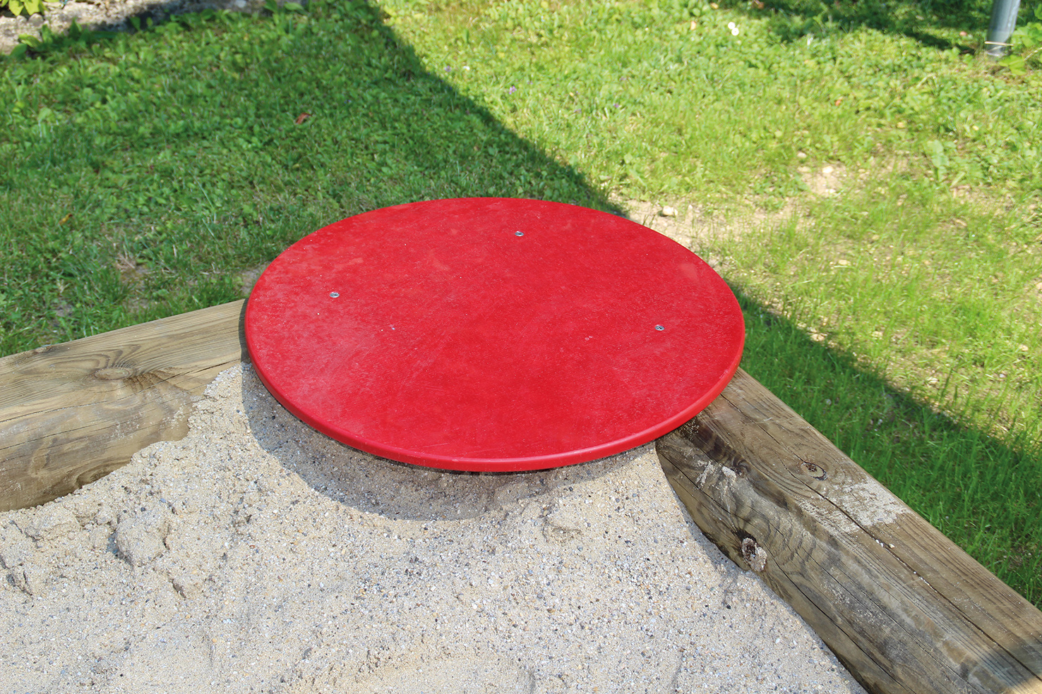 Sandkasten-Eckmotivplatte Rund 081 Ansicht 3