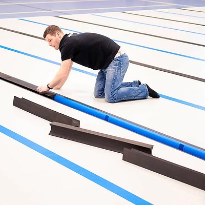 Sport-Thieme Competition Floor „14x14 m“ by AirTrack Factory Ansicht 4
