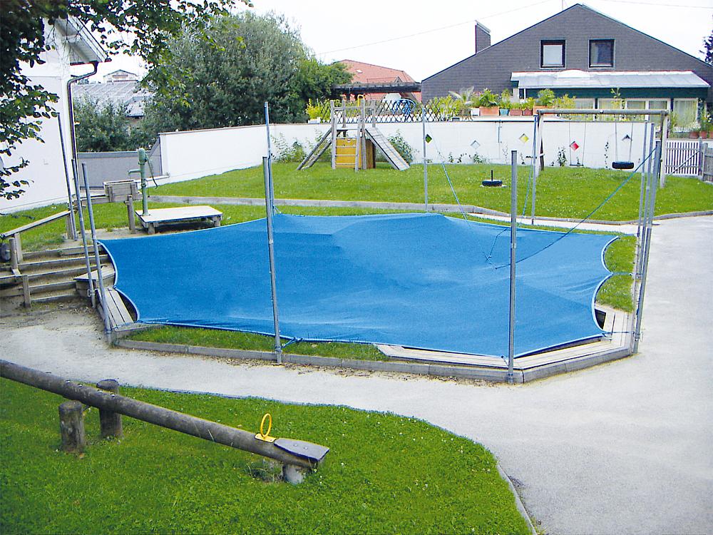 Schattensegel höhenverstellbar Sechseck Ansicht 5