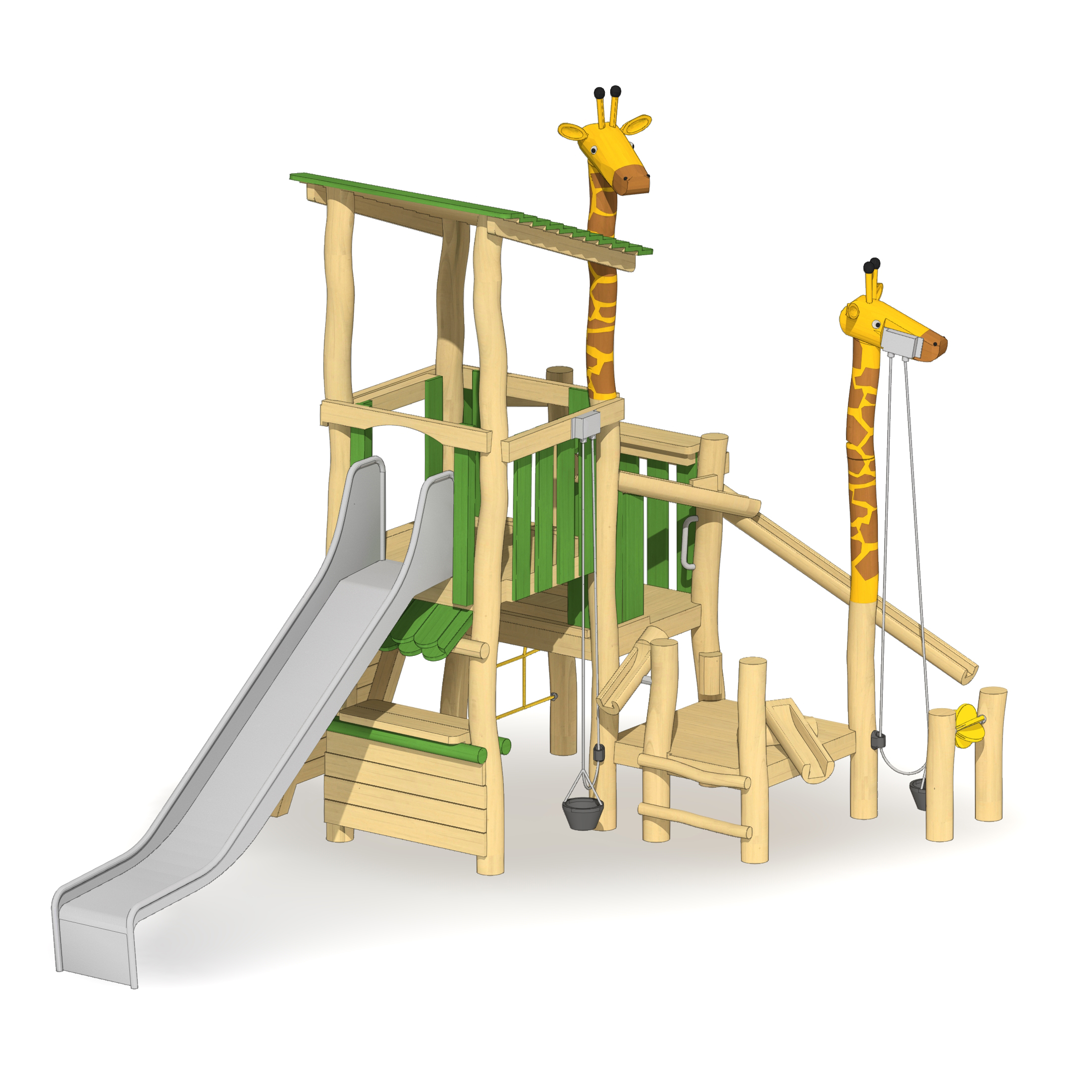 Sandbaustelle Giraffenfeld Ansicht 2