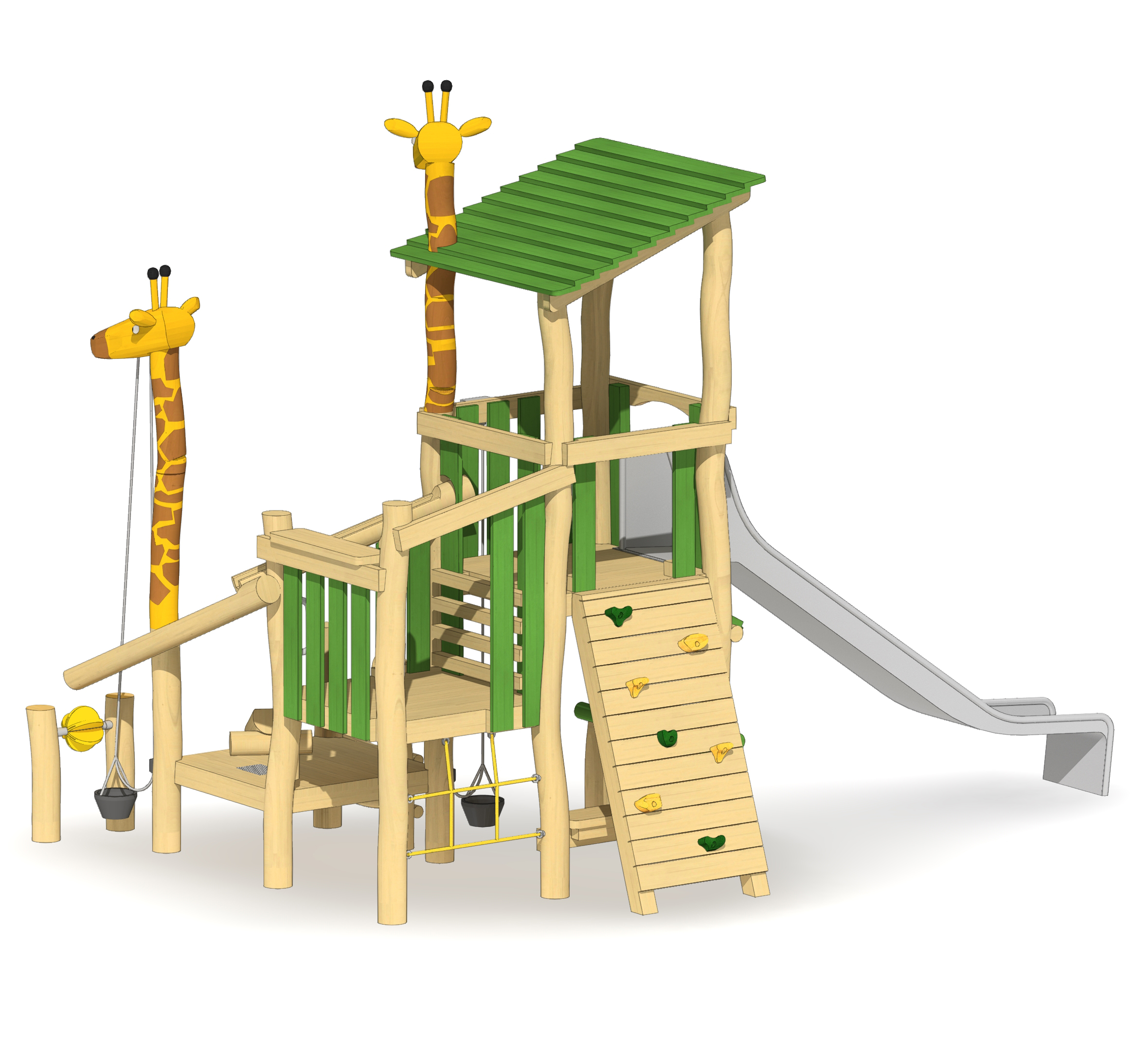 Sandbaustelle Giraffenfeld Ansicht 4