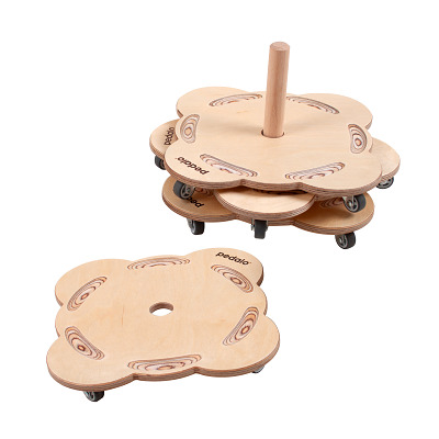 Pedalo Rollbrett-Set „Stapelbaustein Rollrutscher“, Sport-Thieme