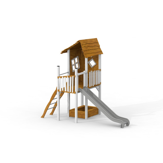 Lisas Spielturm mit Rutsche, Larslaj