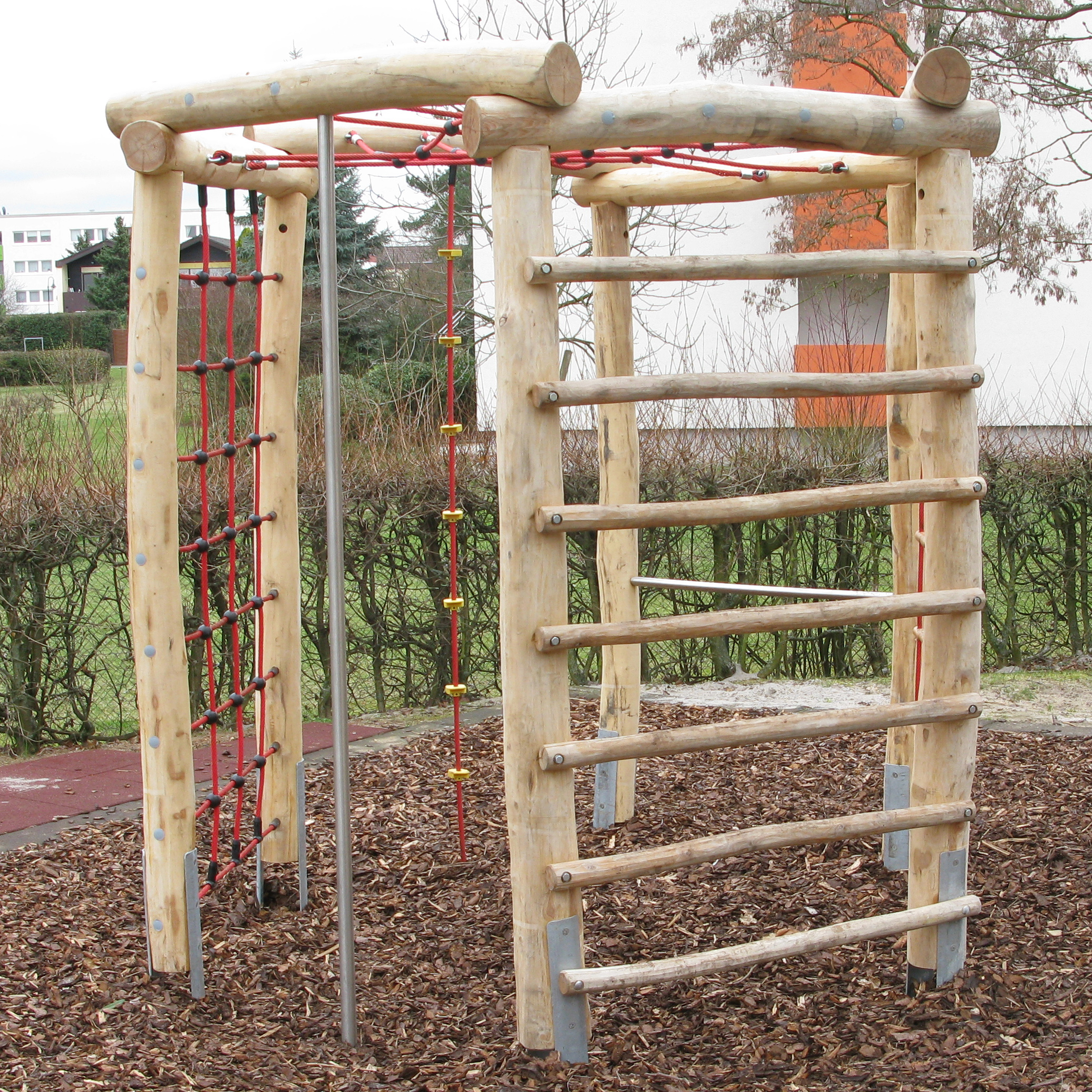 Sechseckanlage H250cm Dachnetz
