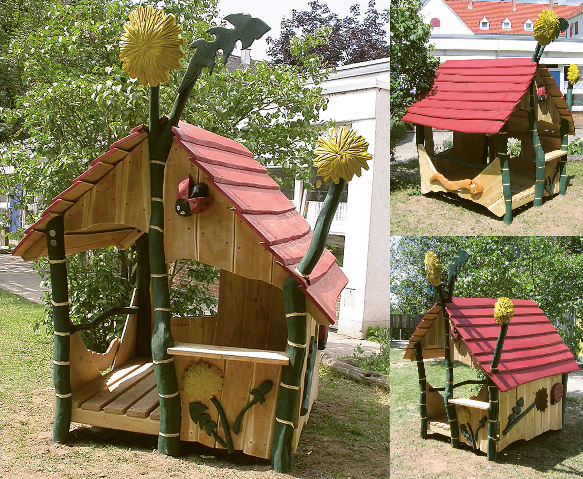 Spielhaus Pusteblume Ansicht 4