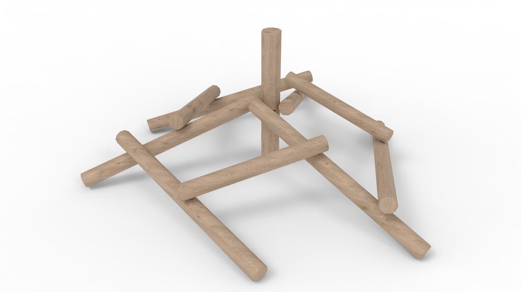 Kriechpyramide, Norna