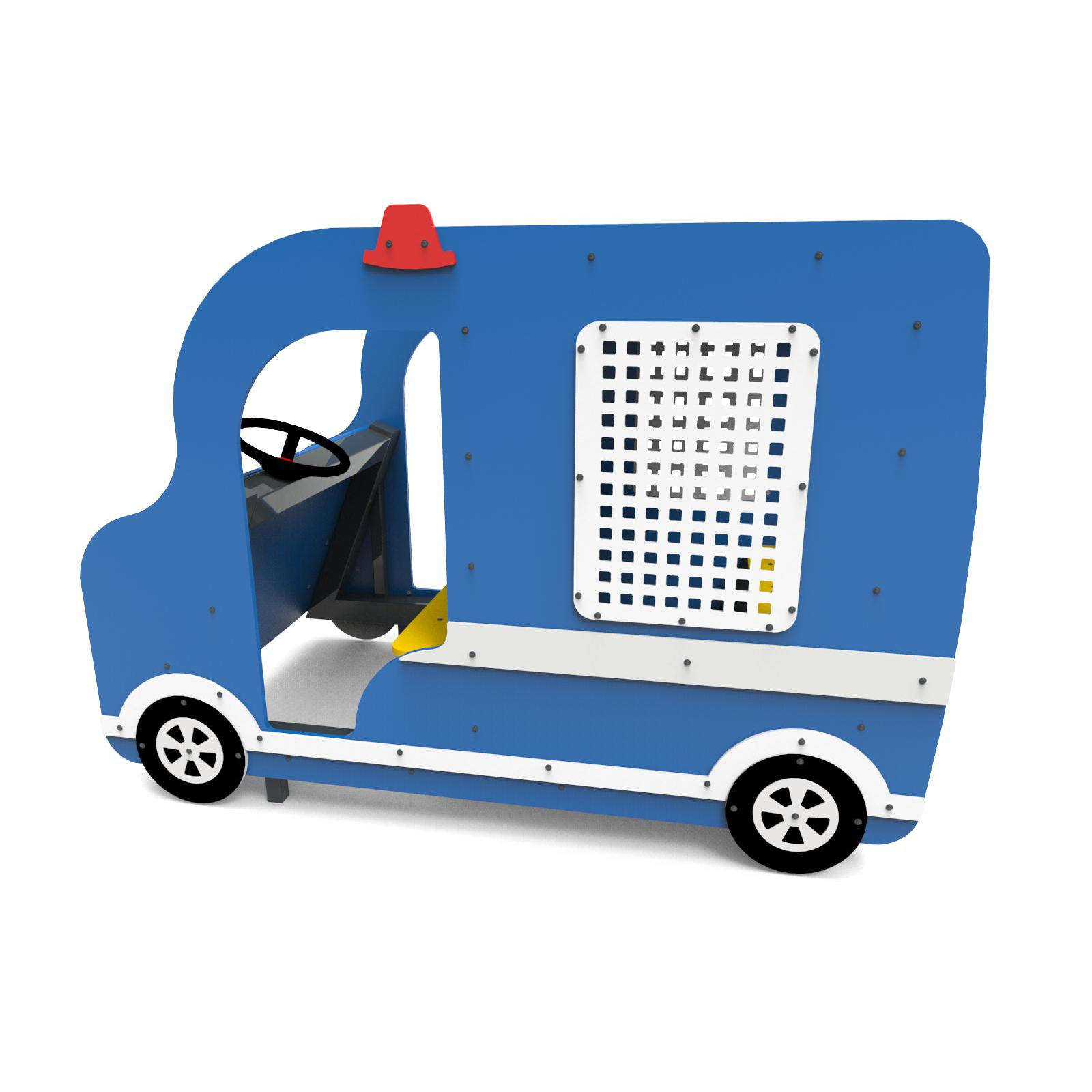 Polizeiwagen Ansicht 3